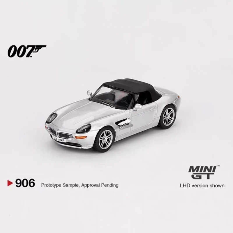 MINIGT 1:64 #906 BMW Z8 007 Movie Edition Alloy Car Model