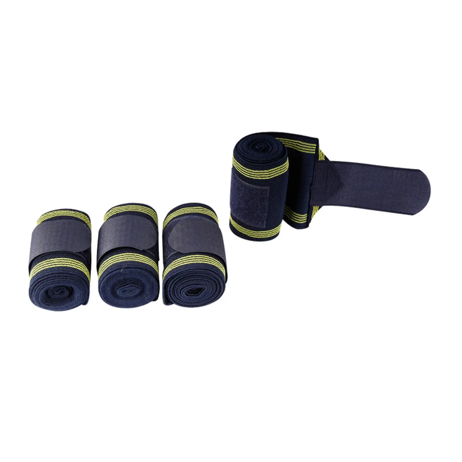 4 шт., обертывания для ног лошади, обертывания для ног для домашнего скота, конного оборудования для тренировок