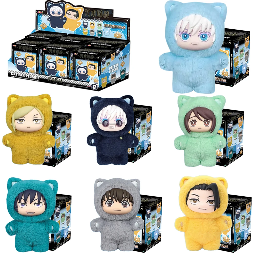 

Новый горячий подлинный Eaki Jujutsu Kaisen Season 2 Cat Park Party Gojo Satoru слепая коробка кукла сумка кулон модель коллекция подарки игрушки_%