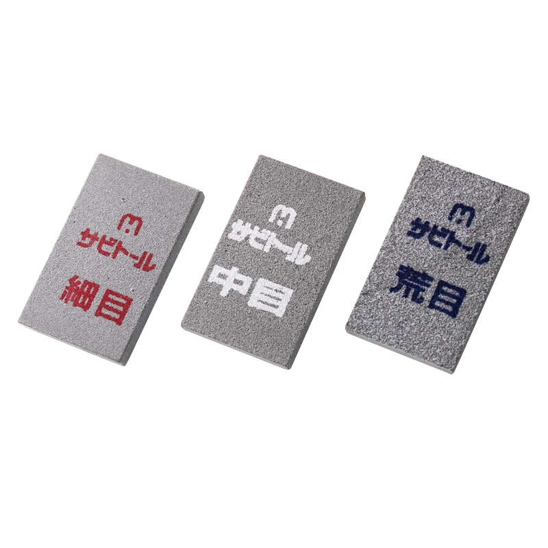 

AMC Япония SABITO-RU #46 #120 #320 шероховатая средне тонкая шлифовальная Резина Ювелирное Украшение «Нож» очистка металла Удаление ржавчины ластик