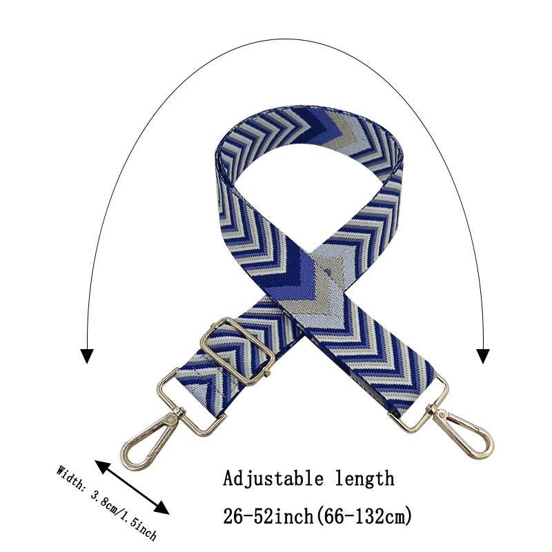 حزام كتف عصري ومتعدد الاستخدامات، حزام حقيبة قابل للتعديل، حزام حقيبة كروس قابل للاستبدال، إكسسوارات السفر