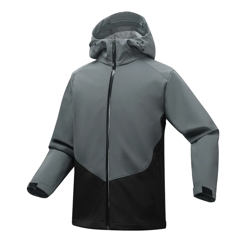 ARC-Chaqueta rígida de lana compuesta para hombre, deportes, esquí, Camping, pesca, recreativa, Montañismo al aire libre, viaje, Soft-shell