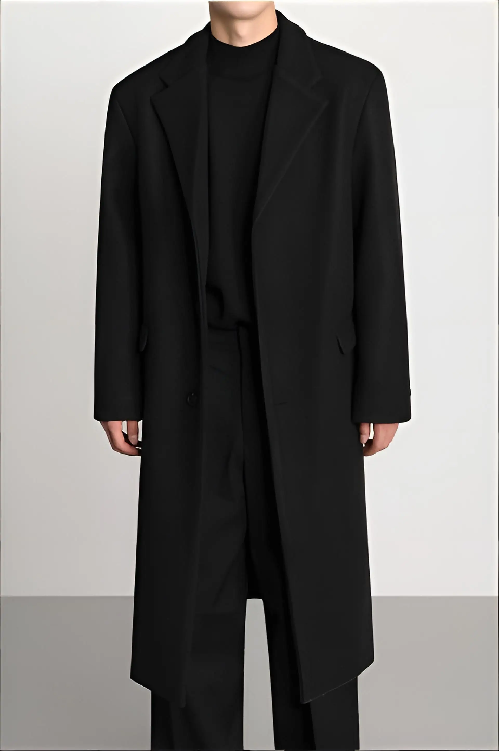 

Мужское пальто из шерстяной смеси, серое, с цветочным узором пейсли, дамаском, арабеской, декоративными элементами, украшенное, изысканное, модное