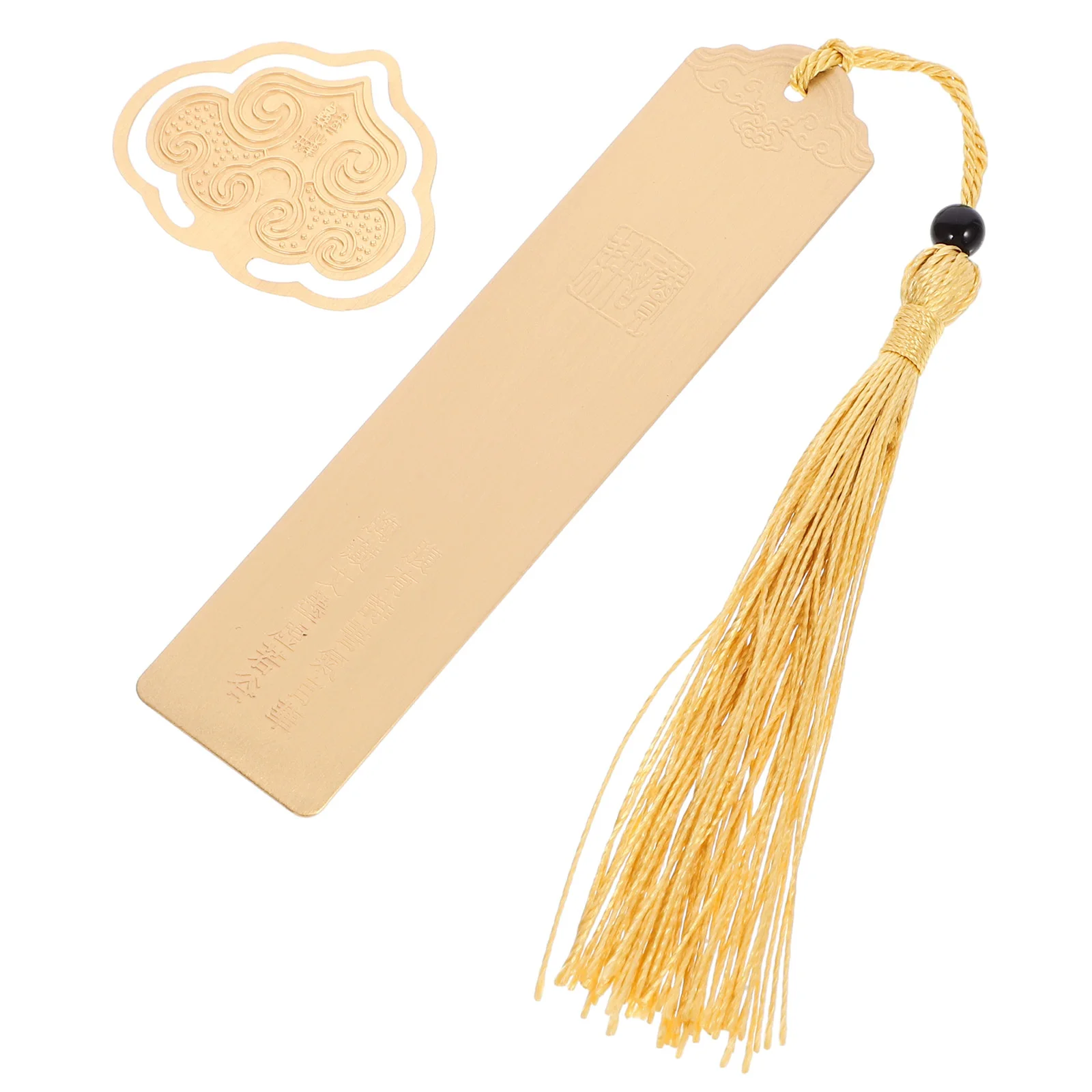 2 قطعة هدية الإشارات المرجعية رائعة النحاس المرجعية النمط الصيني الإبداعية هدية التخرج للطلاب المرجعية الزخرفية يانع