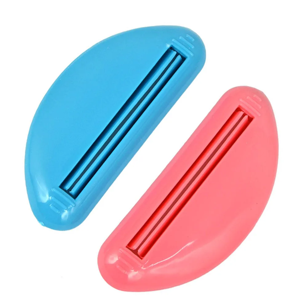 6 Pcs Toothpaste Squeezer Automatic Dispenser Countertop Toothpastes Rolling Manual Tube