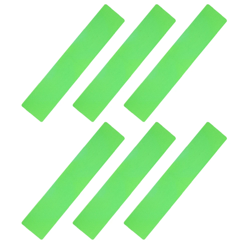 

6Pcs Boundary Markers Outdoor Sports Training Carpet Spot Markers Reusable Temporary Court Lines for Tennis Football Agility