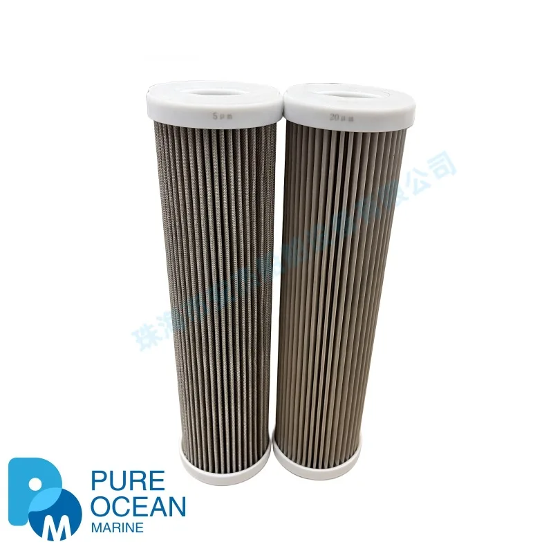 Zeewaterfilterelement van roestvrij staal