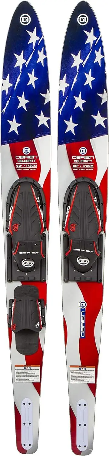 

68 Water Ski w/X-7 Adjustable Bindings (17214)