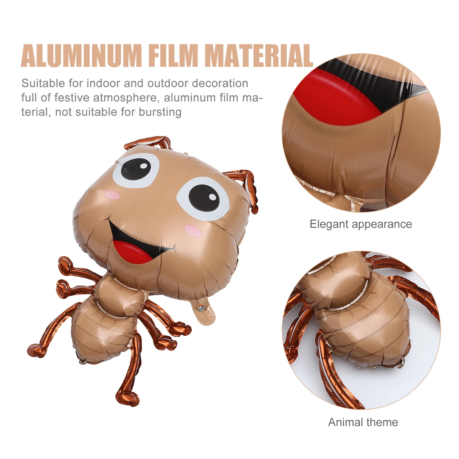 

4pcs Animal Foil Kids Party Birthday Decorations Inflatable Cartoon Adorable Children Baby Shower Party Layout Foil