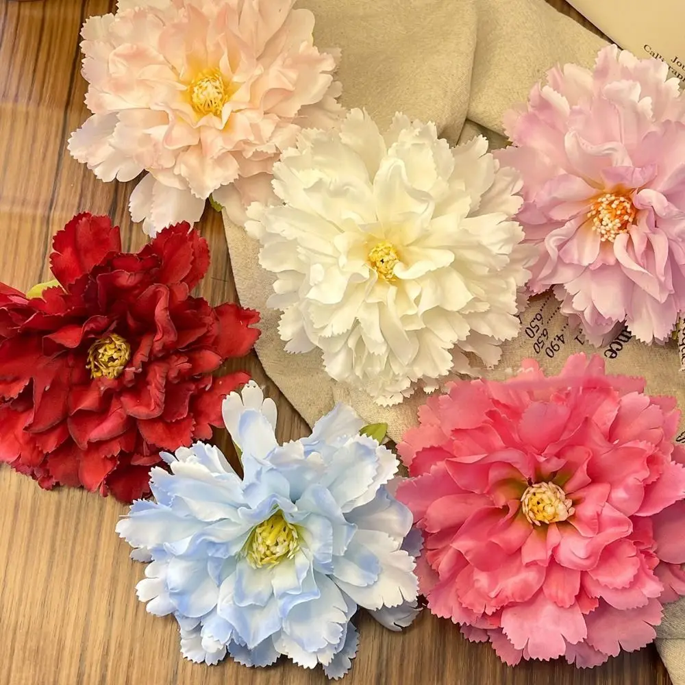 

Cloth Flower Hair Clip Vacation Style Headwear Duckbill Clip Flower Hairpin Korean Style Female Hair Accessories