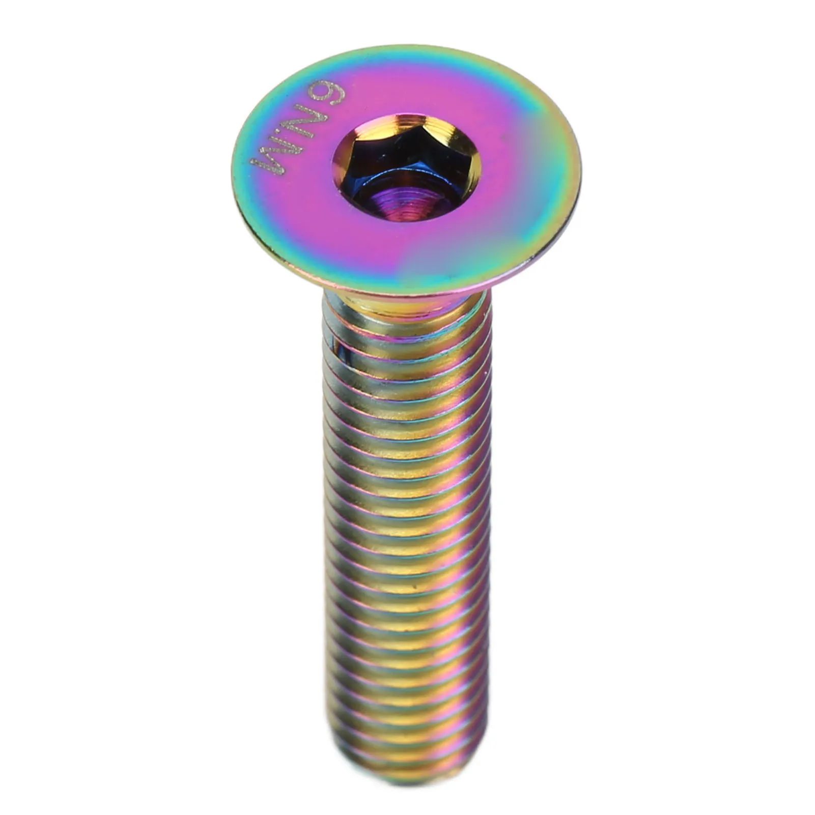 RISICO Headset Stuurpen Top Bevestigingsbout M6x30mm Stuurpen Bout Schroef Titanium Legering voor Fiets Reparatie Headset Stuurpen Bevestigingsbout