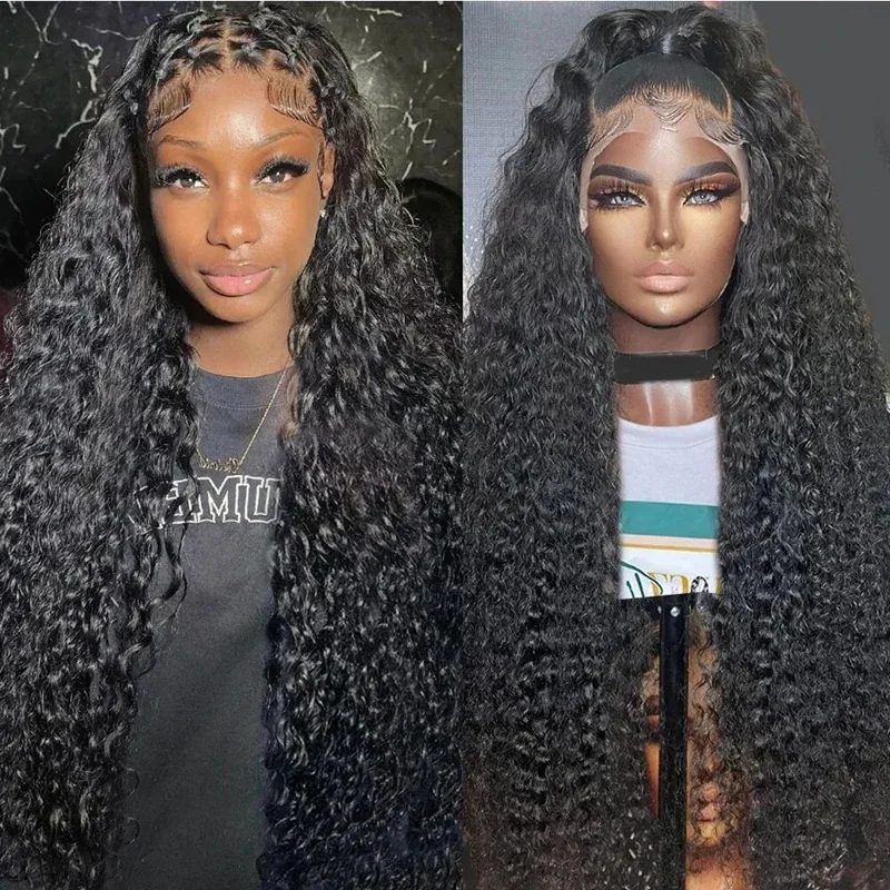 30-calowe kręcone peruki HD 13x6 Lace Front Human Hair Wig 13X4 Lace Frontal Wig For Black Women Wigs Lace Frontal Colored Wigs