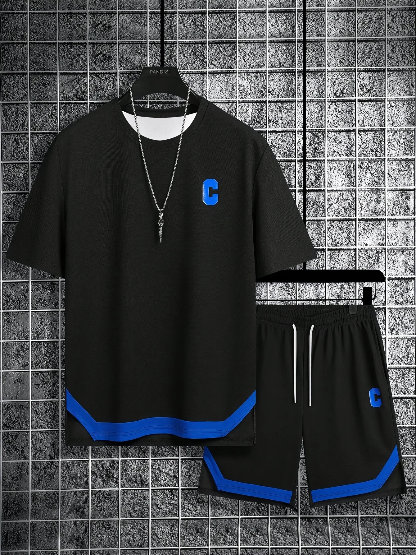 

Men Casual Printed T-shirt Shorts Set Summer Hot Selling Men Sports and Leisure Set Men Fashion Set Quick Drying and Comfortable