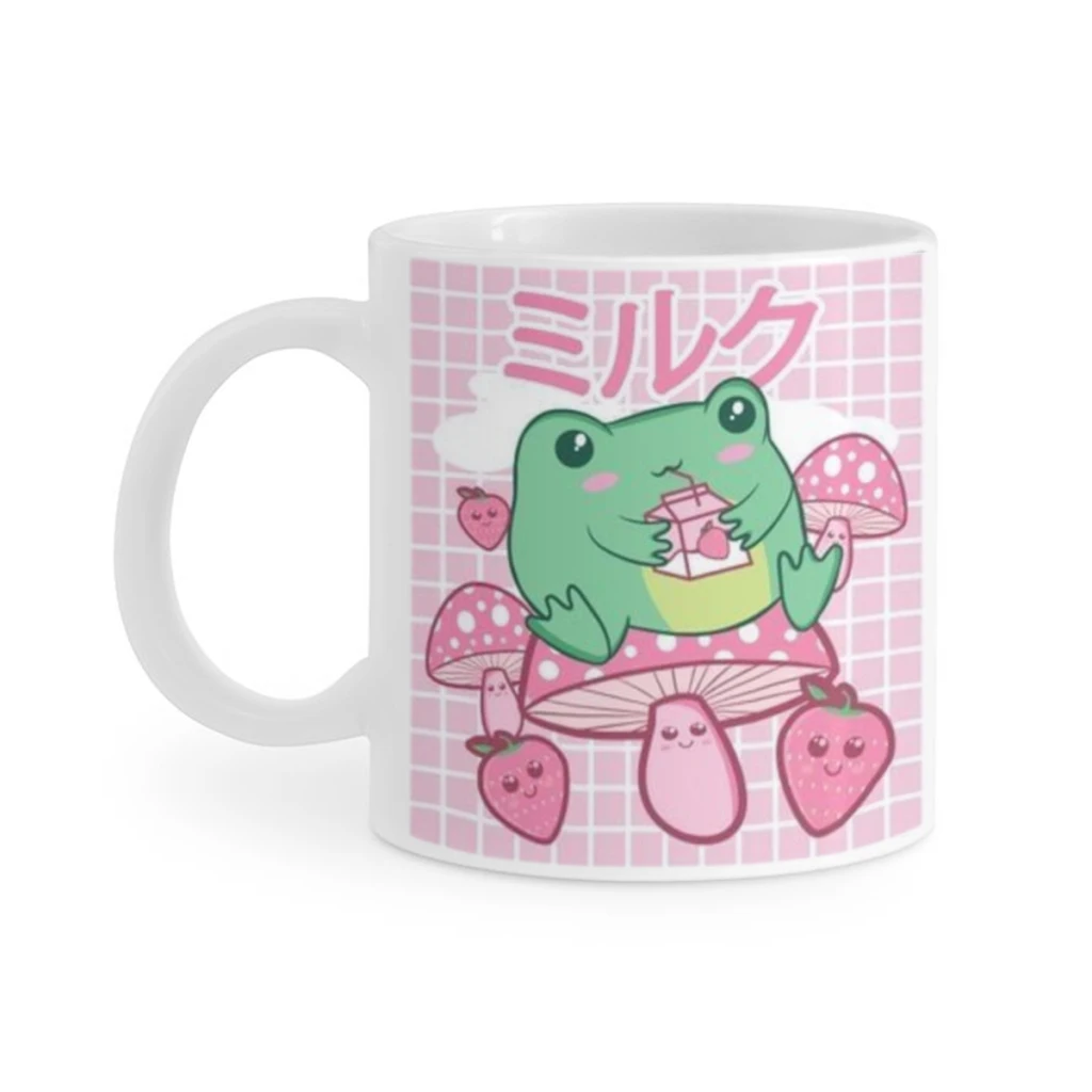 

Cottage Frogs Ceramics Coffee Mug Cute Gamer Birthday Gift Back To School Mug