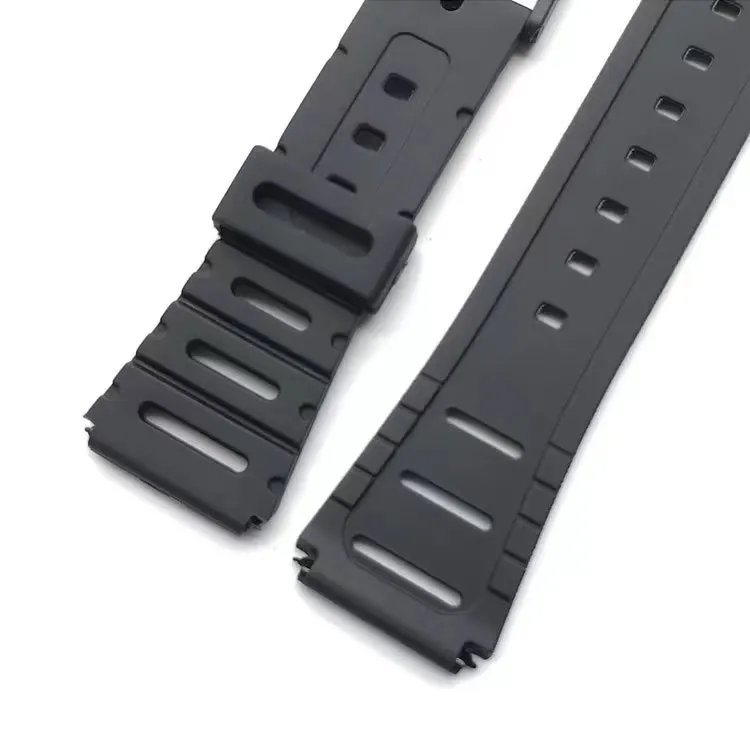 2023 NEW ADAPTATION CA-53W CALCULATOR WATCH STRAP RUBBER WATCH STRAP 20MM