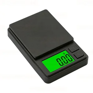 Precision Pocket Scale 1000g X 0.01g - Digital Gram Food Jewelry Ounces/Grains Scale with Backlit LCD - Mini Scale for Travel