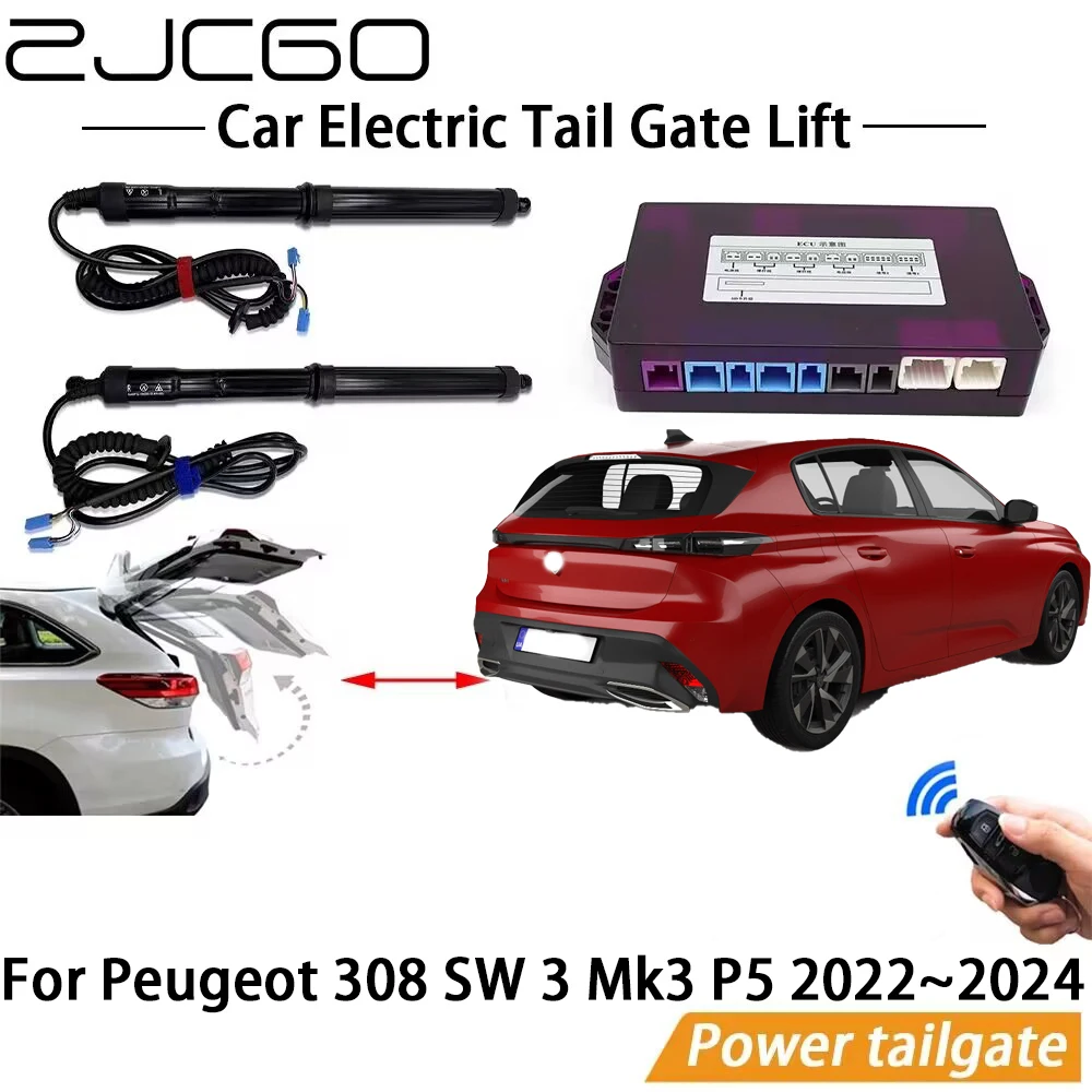 

Electric Tail Gate Lift System Power Liftgate Kit Auto Automatic Tailgate Opener For Peugeot 308 SW 3 Mk3 P5 2022 2023 2024