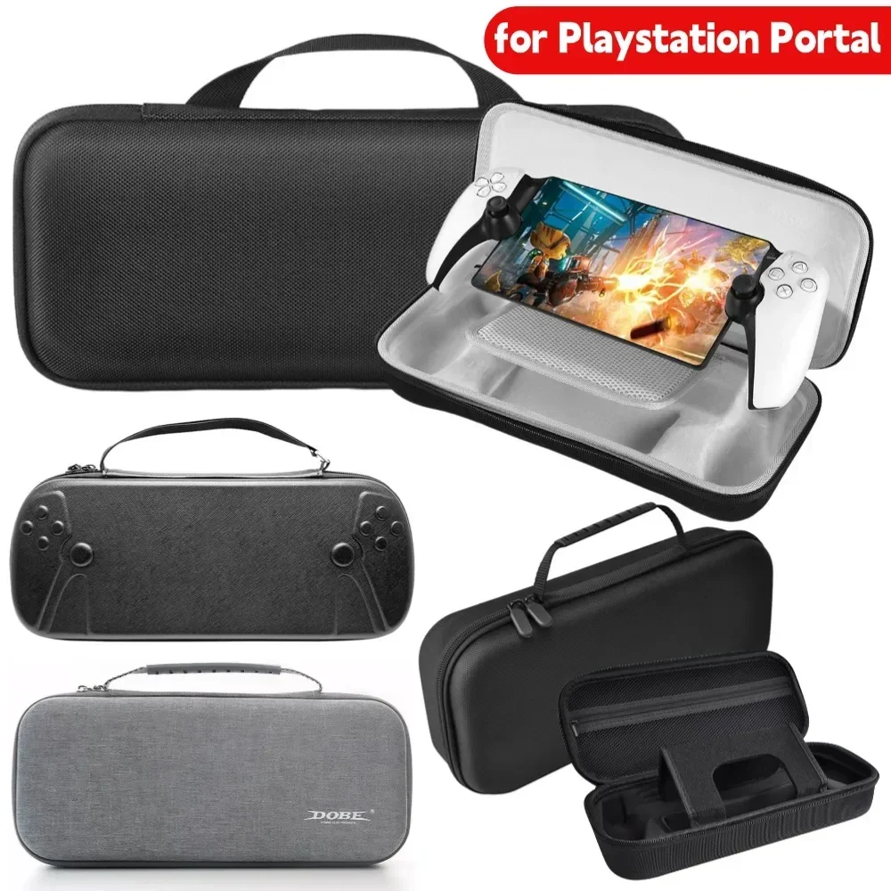 

Портативный чехол для переноски PS5 Portal, противоударная защитная сумка для Sony PlayStation Portal, сумка для хранения портативной игровой консоли