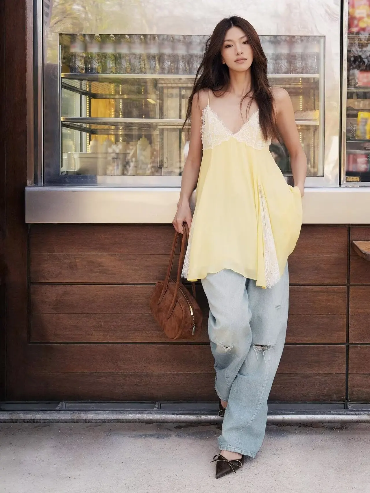 

Summer New Women's Short Lace Splice V-neck Dress Fashionable And Elegant Casual Wear Perfect for Parties And Gatherings