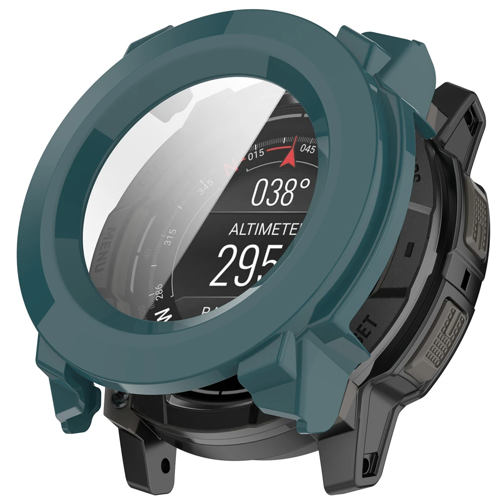 

Tempered Glass Case for Garmin instinct 3 45mm 50mm Screen Protector Frame Bumper Cover Case Accessories