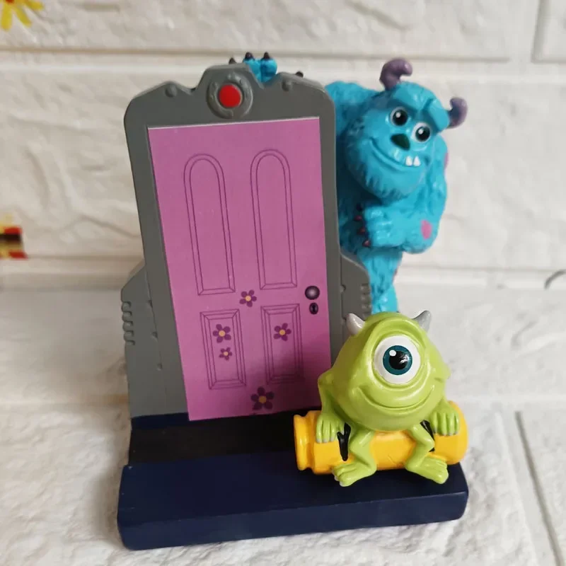 

11cm Sullivan Collection Resin Phone Stand Disney Monsters Inc Sullivan Mike Action Figure Toys Brithday Christmas Gift for Kids