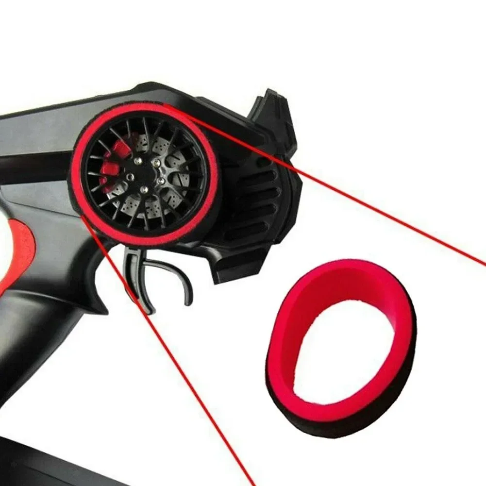 Comfort Grip! Anti-Slip Sponge Steering Wheel for Futaba & Traxxas RC Transmitters - Enhance Control for 3PV, 4PX, 7PX Models