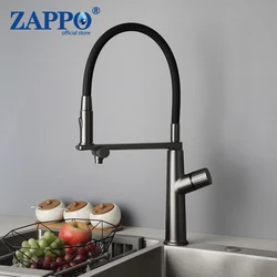 ZAPPO Kitchen Faucet with Separate Drinking Water Pull Out Kitchen Sink Faucet Single Handle Faucet Mixer with Pull Down Sprayer