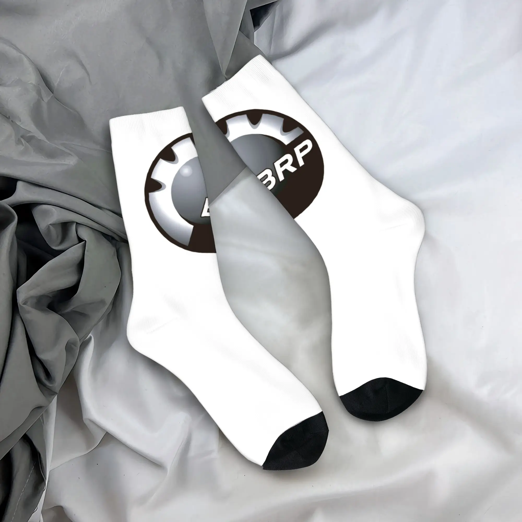 

Custom BRP Motorcycle Can-Am Dress Socks Men's Women's Warm Funny Novelty Crew Socks