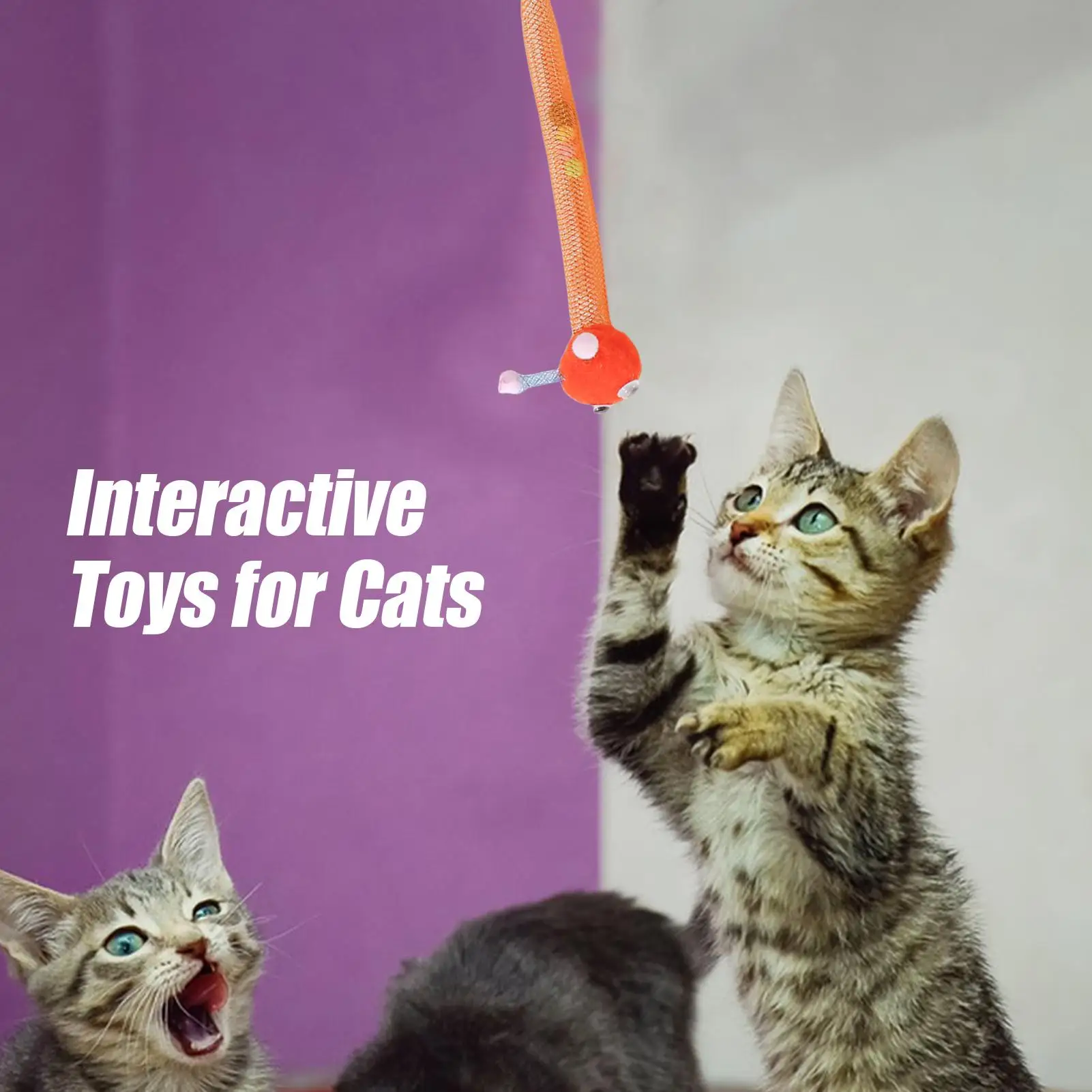 

Пружинная трубка для кошек, игрушка из кошачьей мяты, жевательная пружинная игрушка для кошек для чистки зубов с колокольчиком, физическая стимуляция, игровые принадлежности для котят в помещении