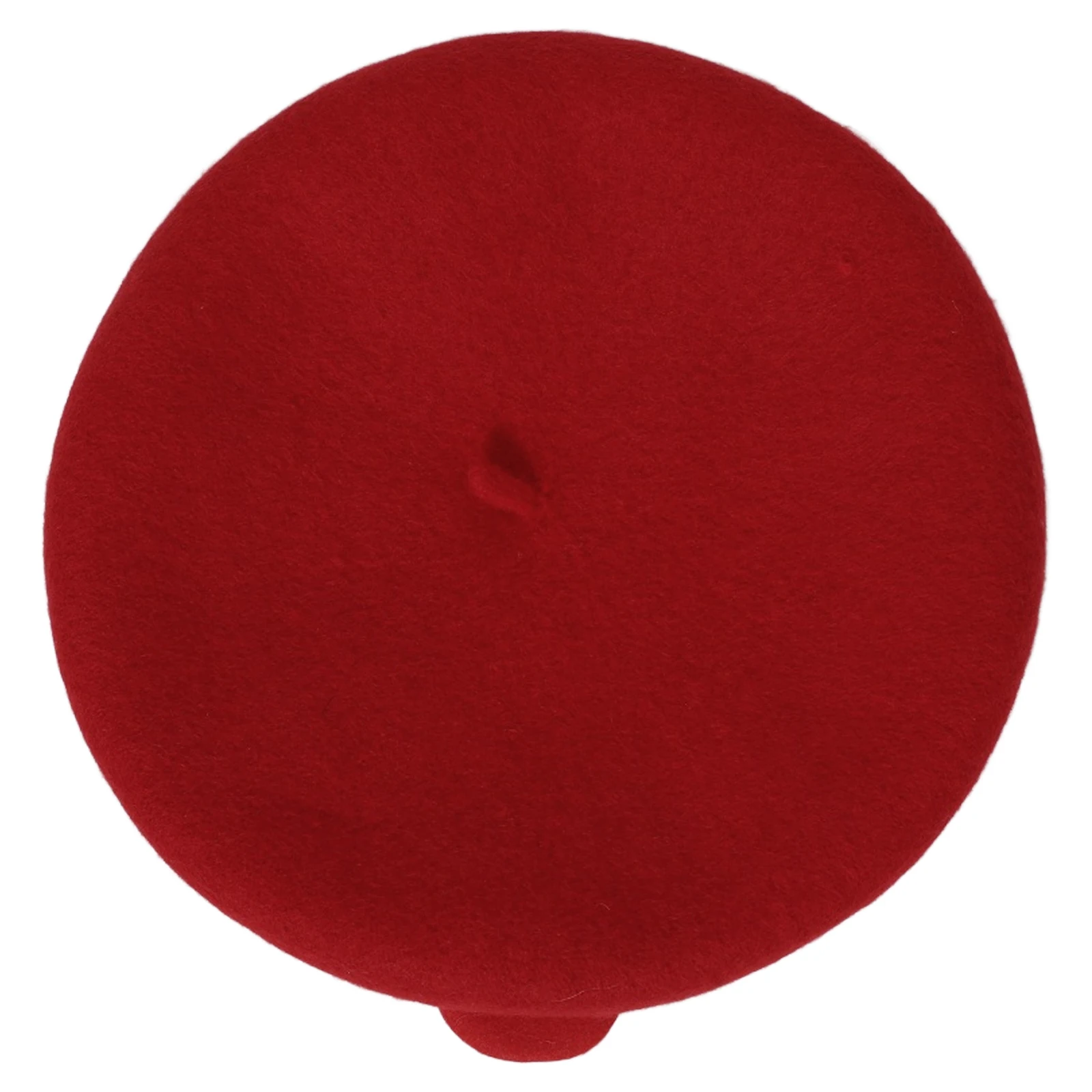 Gorro de boina de lana navideña, gorro de boina francesa, gorro con lazo de Papá Noel para árbol de Navidad, accesorios de disfraz para fiesta de vacaciones