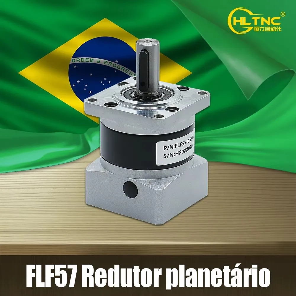 Brazil Shipped Planetary Reducer FLF57 Suitable for Nema 23 Gear Ratio 4 / 5 / 10  Max 25N.m For Nema23  Stepper Motor