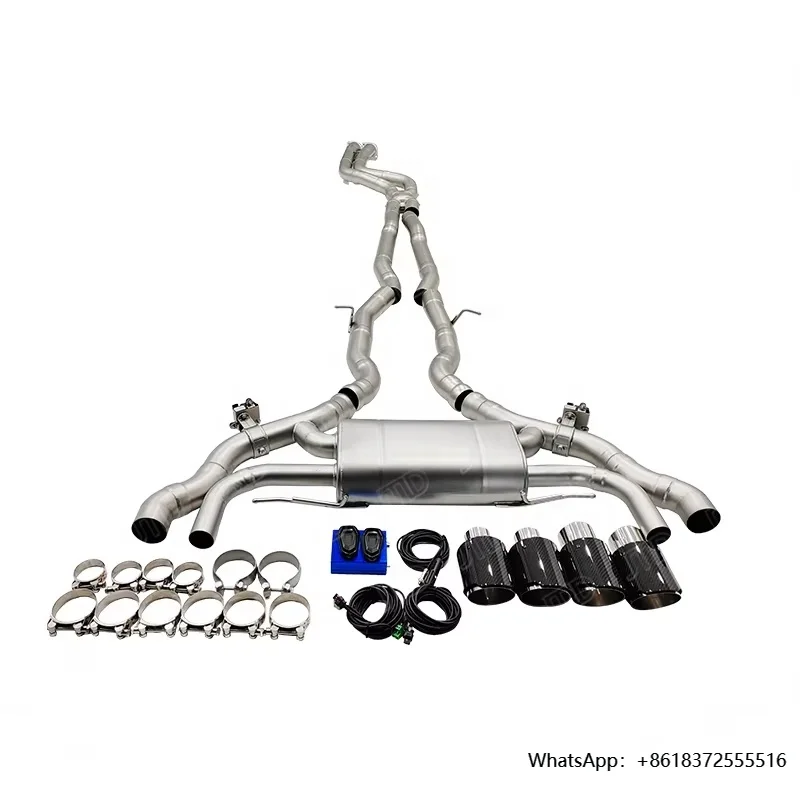 

Performance Exhaust Valved Catback for X3M X4M F97 F98 3.0T 2019-2023 Escape 304SS Exhaust Pipe Muffler Exhaust System