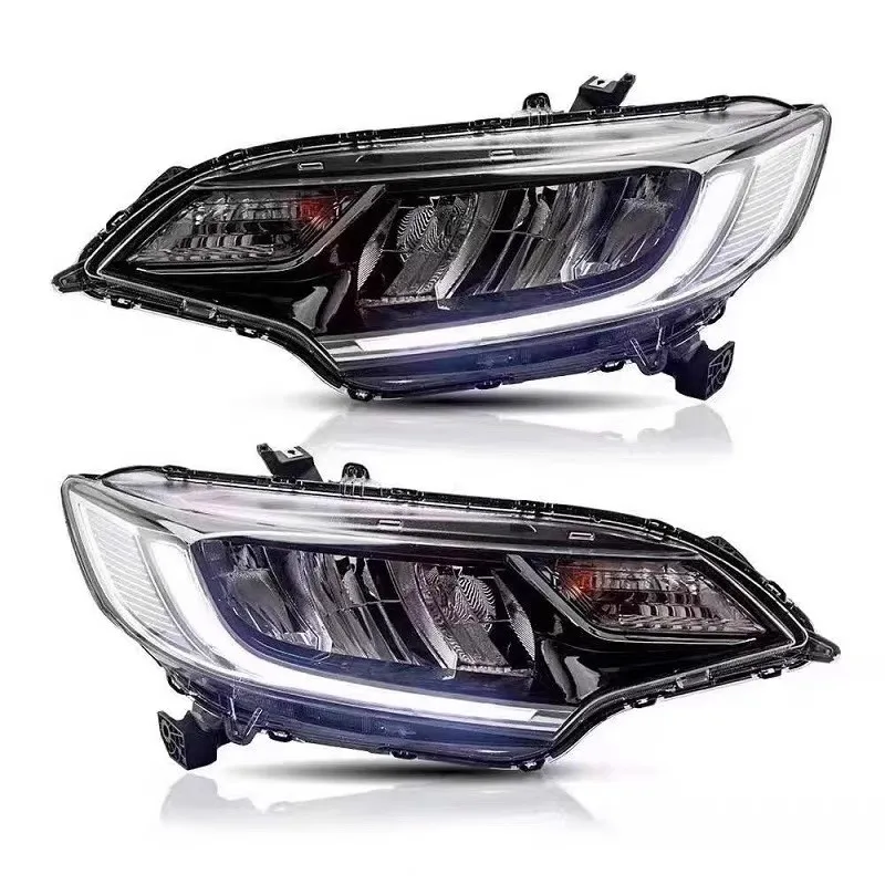 

Автомобильные светодиодные фары дневного света DRL для Honda fit Rs Gk5, модифицированный поворотник 14-19
