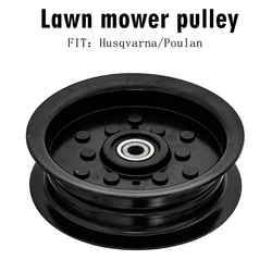 Flat Idler Pulley Mower Pulley Single Slot 1pcs Replaces 196106 197379 532196106