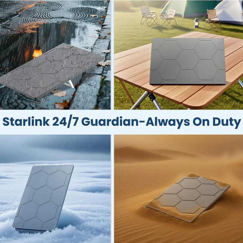 Funda protectora de silicona para disco satelital Starlink Gen3, resistente a golpes y al polvo, accesorios para satélite para exteriores