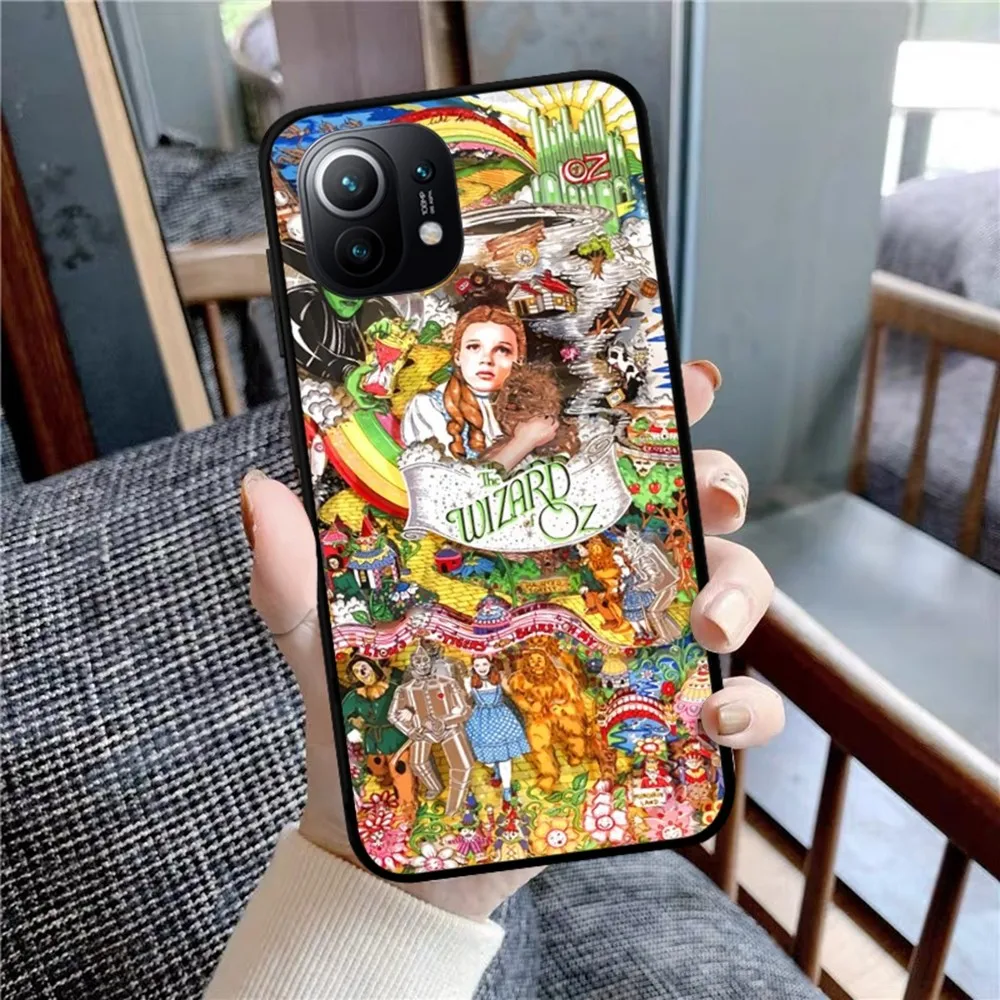 The W-Wizard Of O-OZ Movie Phone Case For Xiaomi Mi 5X 8 9 10 11 12 Lite Pro 10T PocoX3pro PocoM3 Note 10 Pro Lite