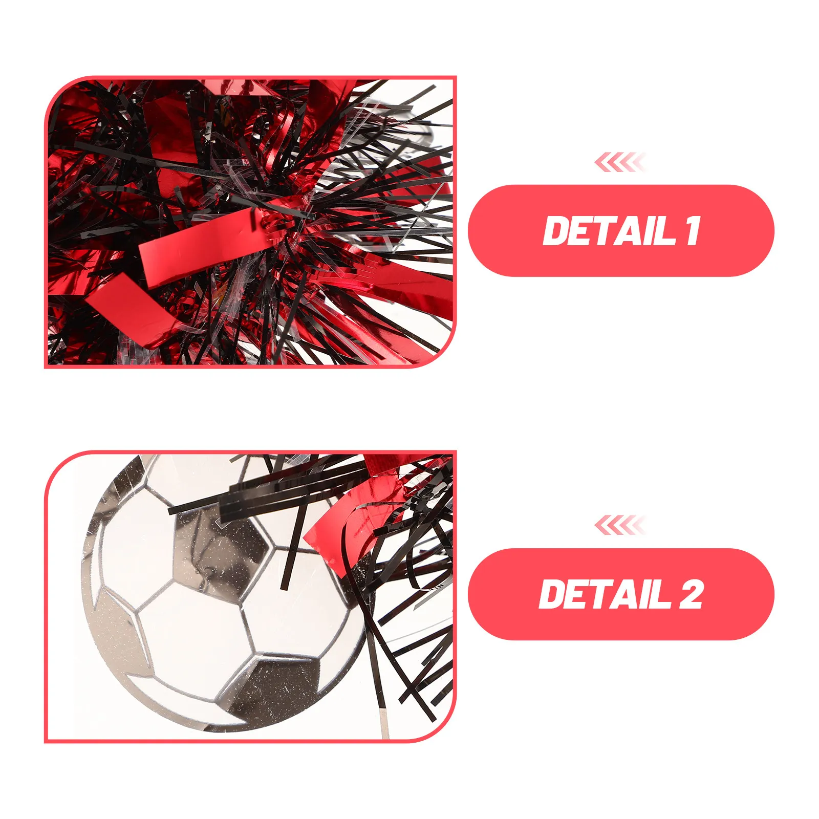 16 Pcs Color Striped Wrist Flower International Soccer Fan Bracelet Preschool Party Favors Birthday Football Arm Bands