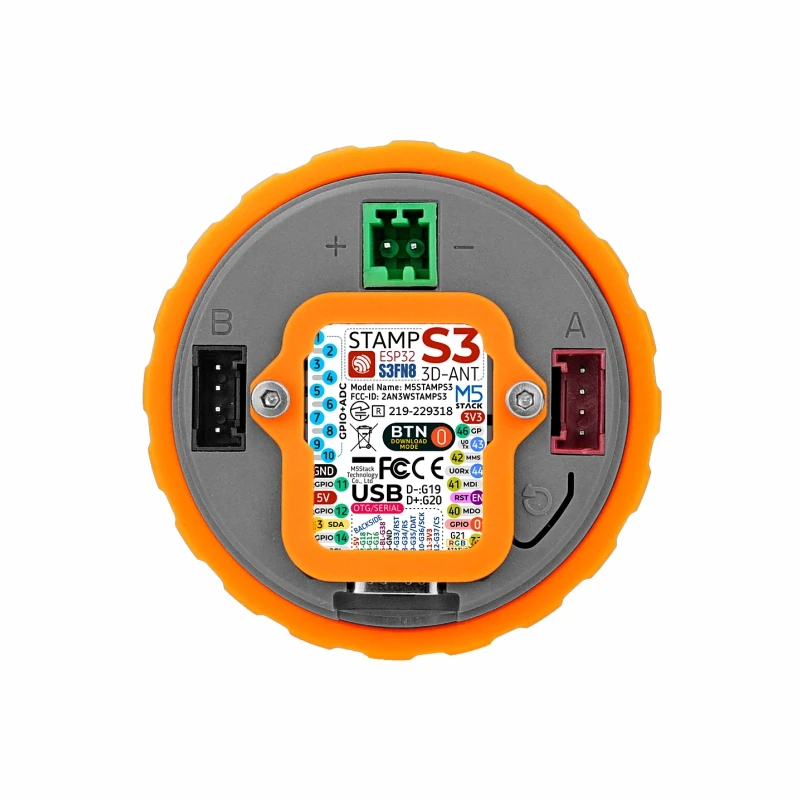 M5stack oficial m5dial ESP32-S3 m5stamps3 placa de desenvolvimento 1.28 polegadas tela de toque redonda controle de casa inteligente para uiflow