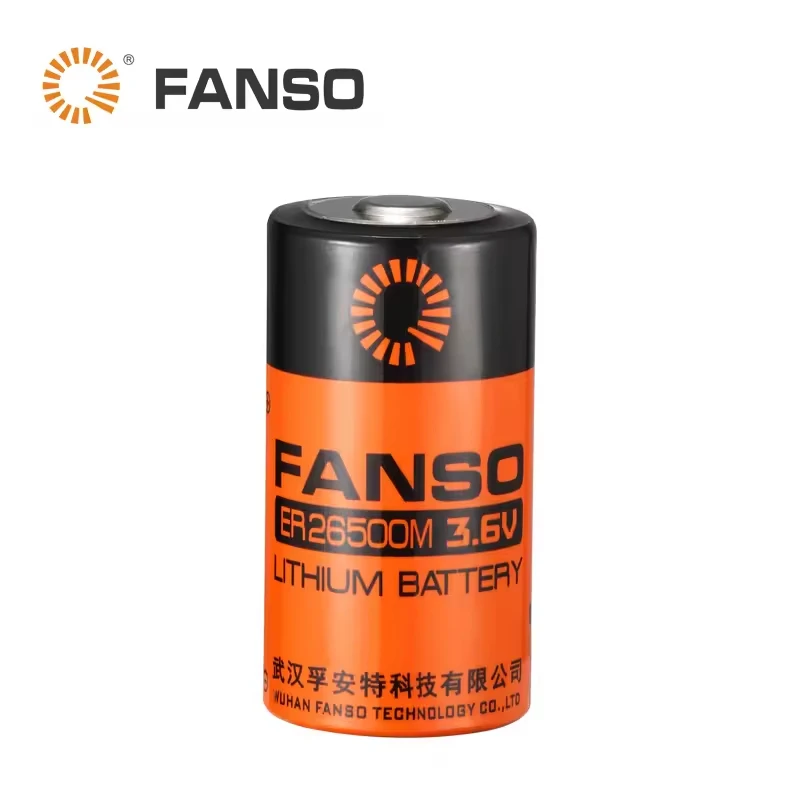 

ER26500M 6000Ah 3.6V C high current discharge lithium battery for water meter, gas meter, flow meter equipment