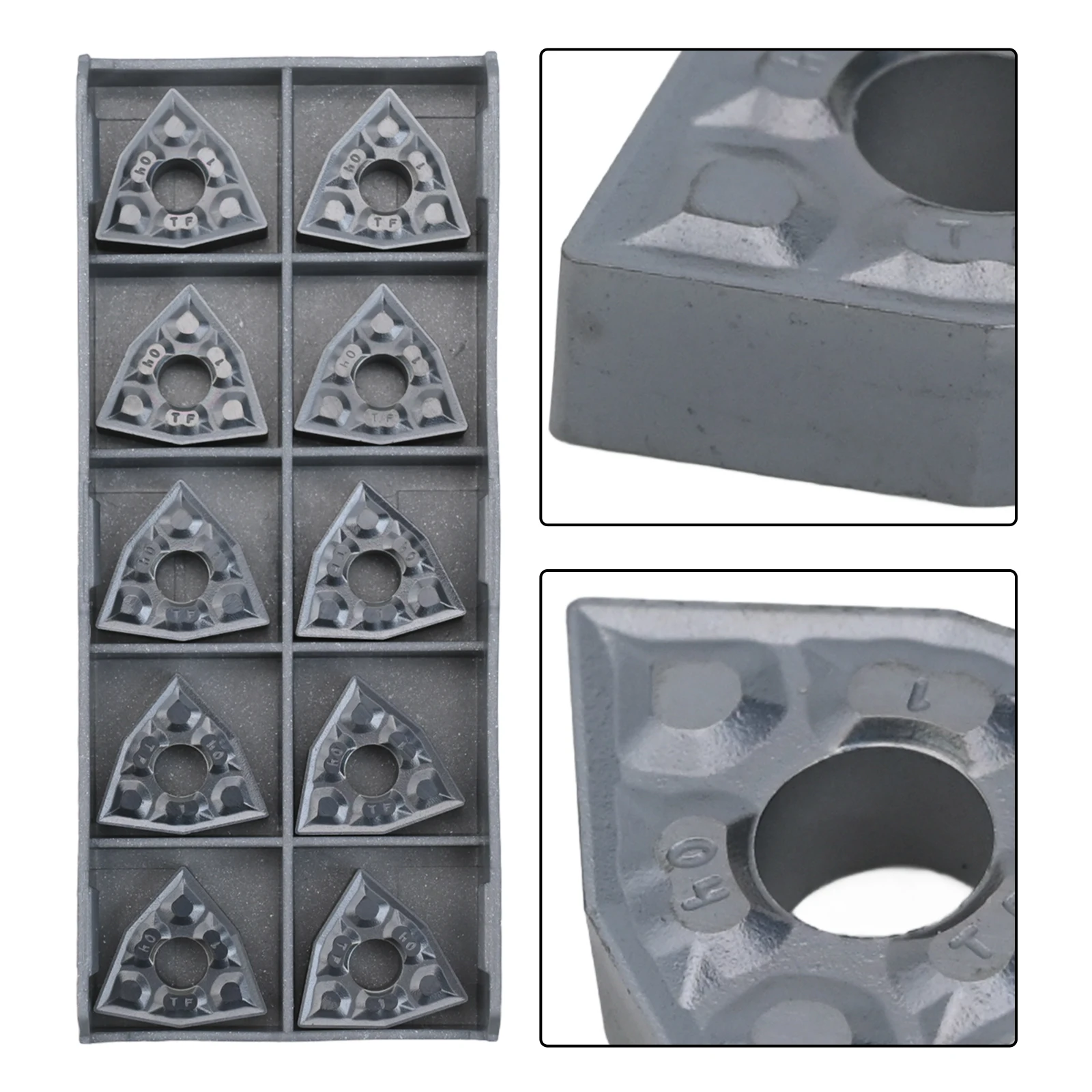 WNMG431-TF IC907 WNMG080404-TF Carbide Inserts For ISCARs CNC Lathe Turning Tool Holder Indexable Cutting Tips 10pcs