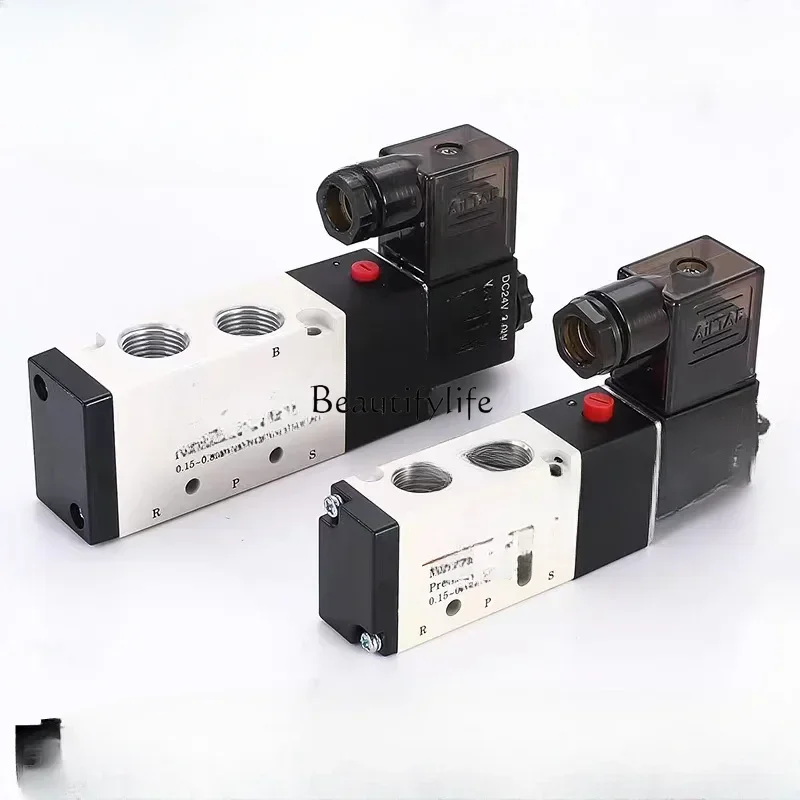 Solenoid Valve 4v210-06 Dc24v Ac220v Two-Position Five-Port Reversing Valve