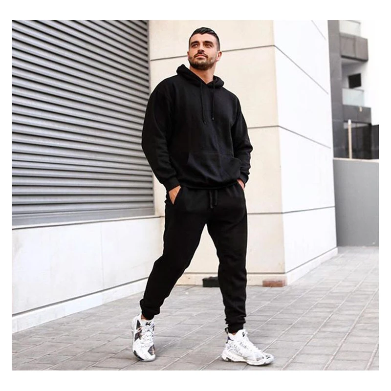 

Couple's Hoodie Sweatirt Set Men's Casual Sportswear Pure Color Long Sve Pants Long Pants Winter Season Other Material 00%
