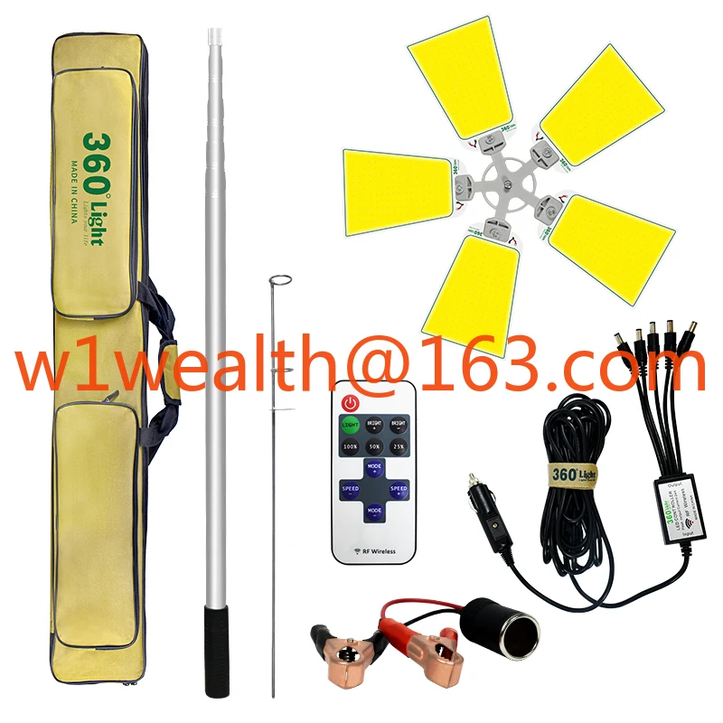 Desert windproof waterproof camping light 11766mm new telescopic light