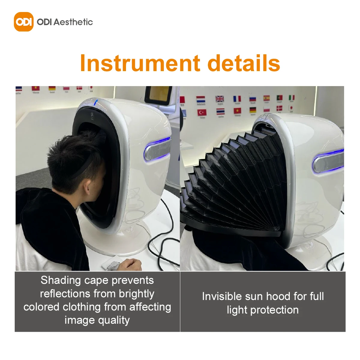 Professional Skin Care Ai 3D Face Scanner Facial Skin Analyzer Machine