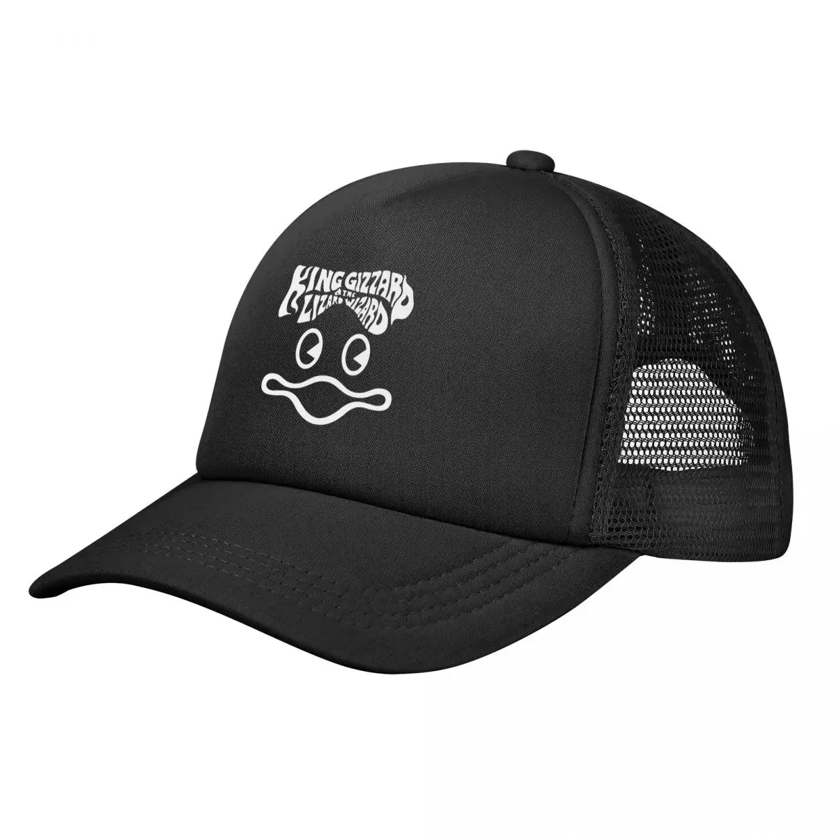 

Rock Band King Gizzard And The Lizard Wizard Trucker Hat Men Women Popular Sun Caps Adjustable Snapback Caps Mesh Baseball Cap