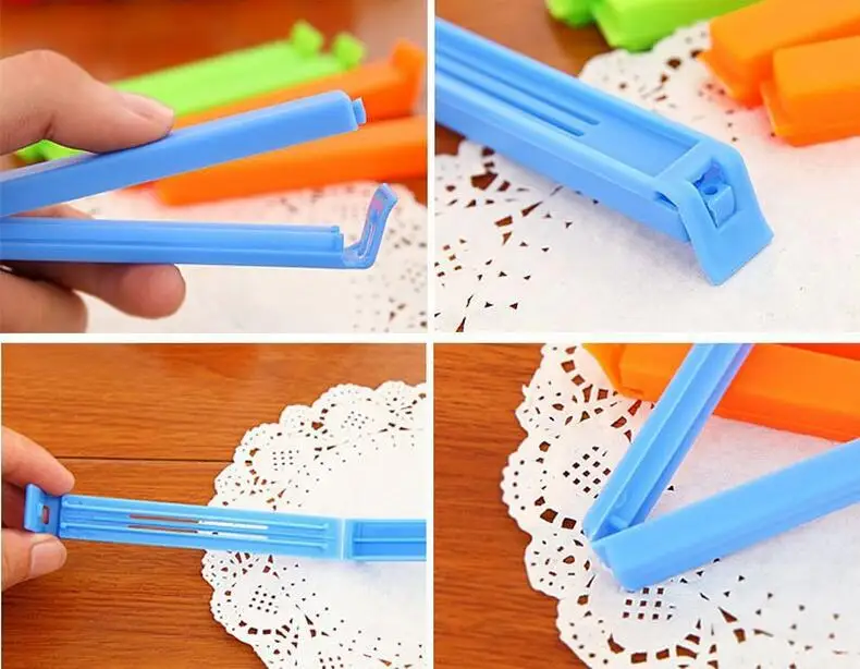 Plastik-Verschlussclip Tee-Clip Lebensmittel-Frischhalteclip Snack-Beutel Feuchtigkeitsdichter Verschlussclip – Detail 4