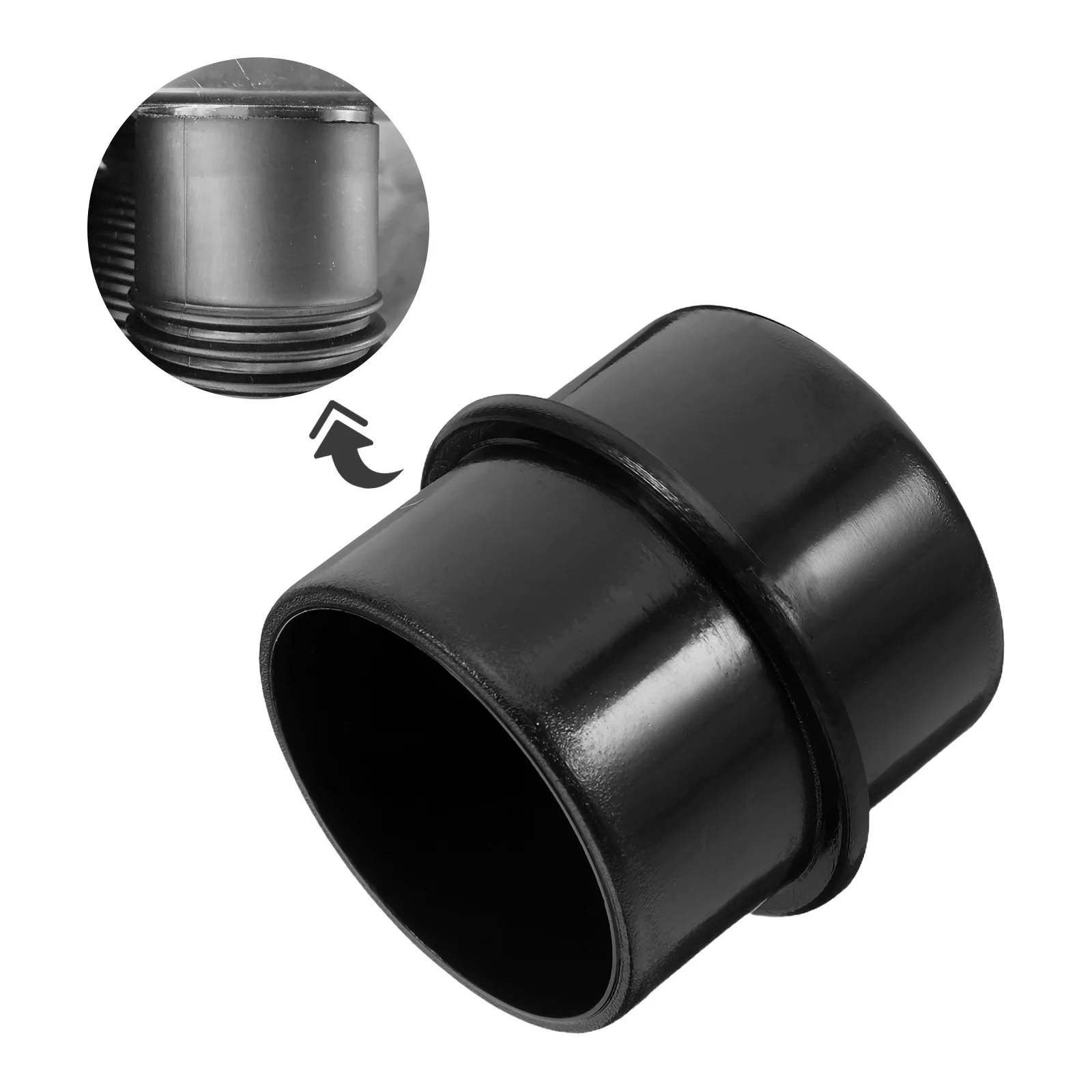 

2Pcs Rv Air Conditioning Outlet Coupler Universal Exhaust Hose Connector Adapter Portable Vent Hose Extension for Car Ducting