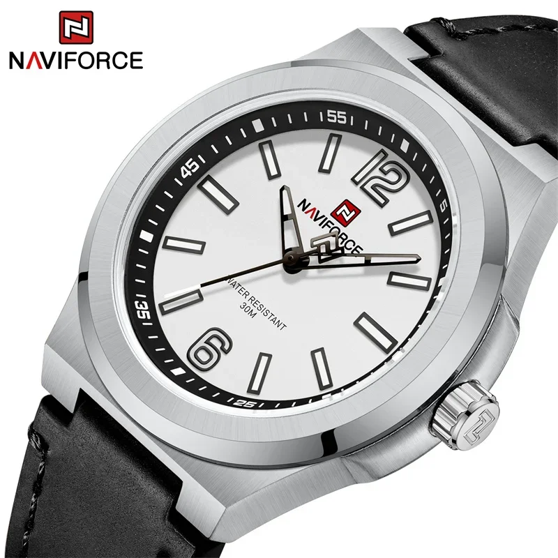 NAVIFORCE NF9233 Brand Fashion Luxury Sports Quartz Watch For Men Personality Waterproof Wristwatches