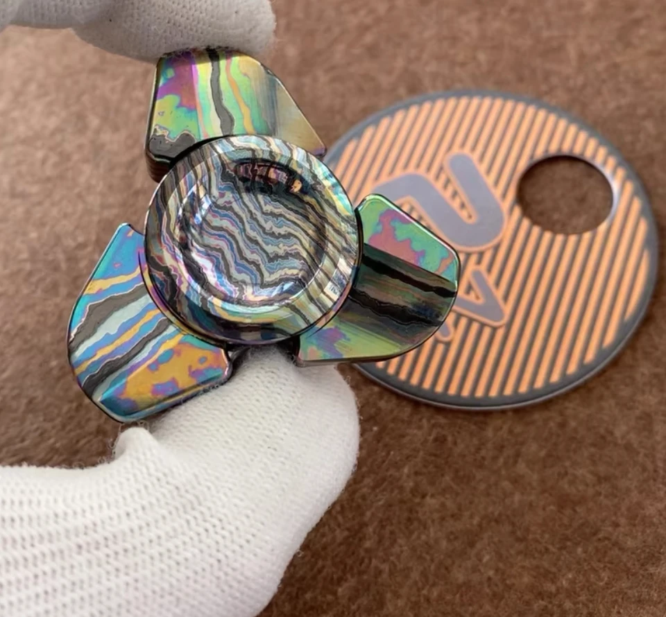 تستخدم EDC Rz studio zircuti Spinner جيروسكوب الإصبع ألعاب الضغط