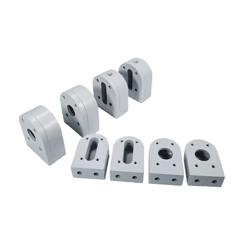 Aluminum profile roller mount, stable assembly line fitting, 4080 306 size support aluminum seat for belt conveyor parts